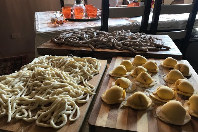 Cooking Class at a Farmhouse in Val d'Orcia Tuscany - A five-course dinner built around local cooking
