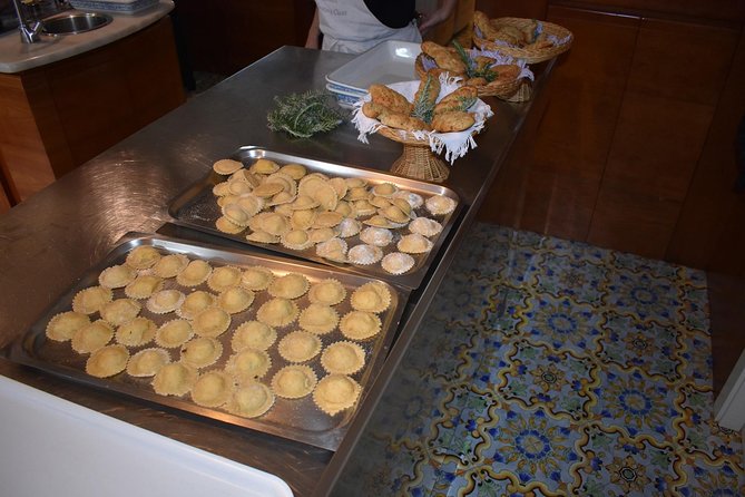 Cooking Class & Guided Farm Tour On The Hills Of Sorrento - A family-style meal on the patio