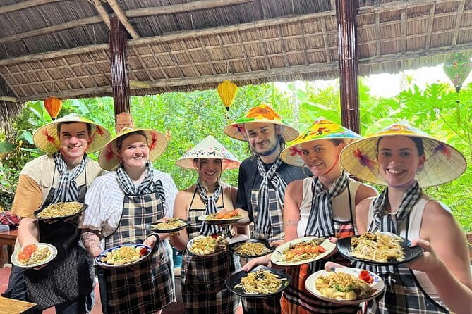 Cooking Class with Tra Que Eco Farm & Local Market Discovery - Cooking four Vietnamese dishes yourself