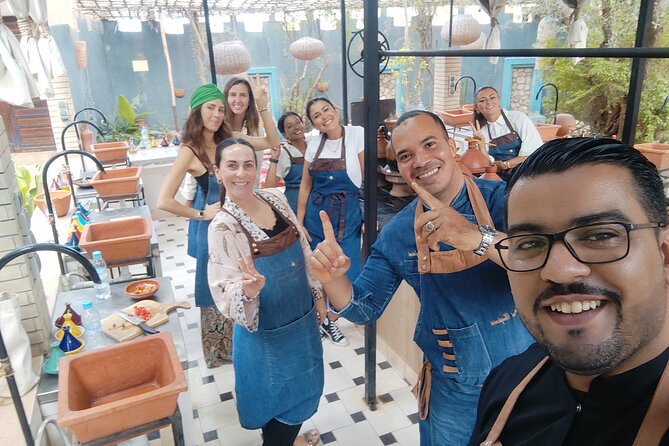 Cooking Classes Farm to Table Marrakech - Salads, couscous, bread, and a full shared meal