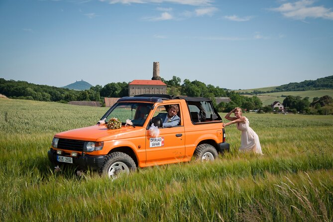 Countryside, Czech Garnet Panning, Farm,Lunch&Beer 4WD Adventure - Searching for red stones in a Czech creek