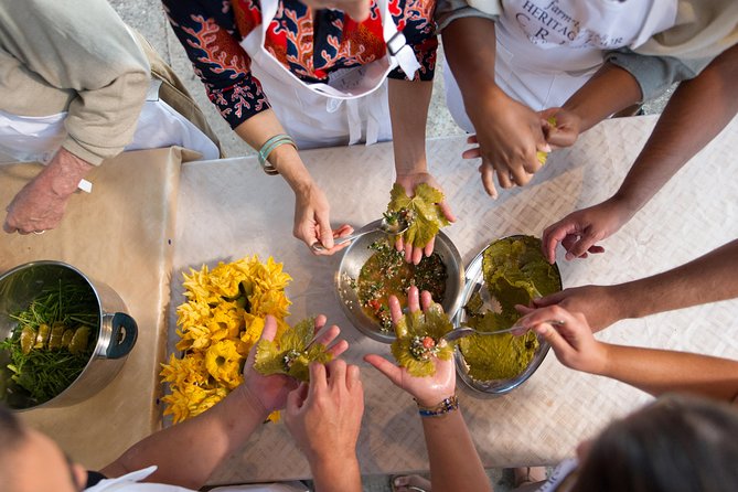 Cretan Cooking Class at a Farm with Hotel Pickup and Drop-Off - Dinner with homemade wine