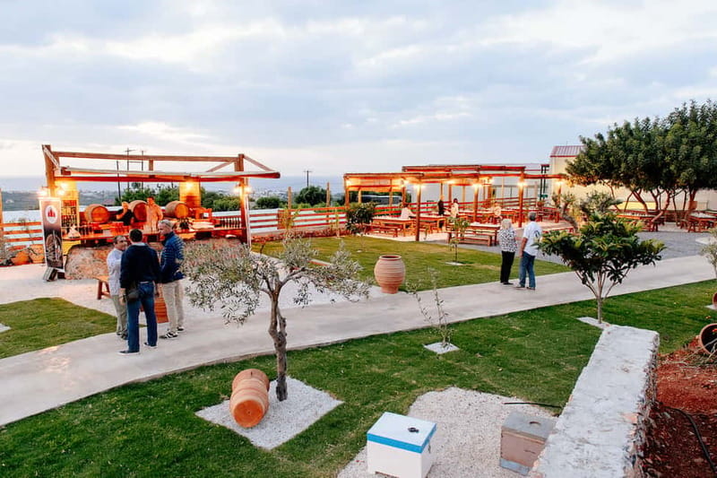 Crete: Olive Oil Festival, Farm Dinner, Live Show & Pickup - What kind of evening this really is