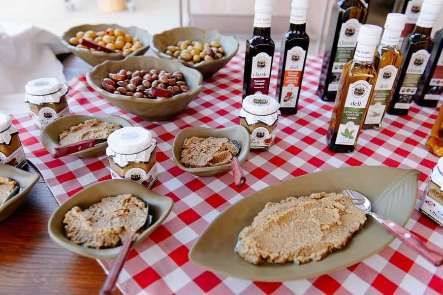 Crete: Road-trip to Lasithi, Zeus Cave & Olive Mill Farm - The olive farm turns lunch into a local lesson