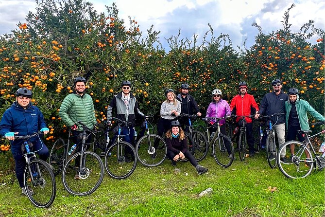 Cycling Through Vineyards & Farm Lunch & Ephesus visit - Çamlık: bicycles, helmets, and a clear briefing