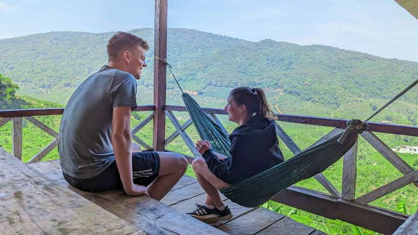 Dalat Countryside Motorbike Day Tour–Coffee Farms & Pagodas - Silk making and homemade rice wine