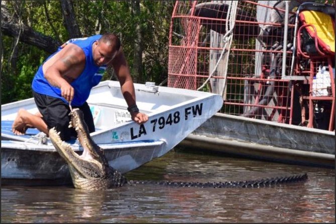 Destrehan Plantation and Large Airboat Tour from New Orleans - Know what an airboat really feels like