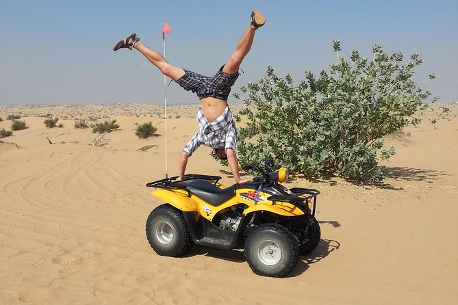 Dubai Desert Morning Tour in 4WD Vehicle: Camel Ride, Quad Bike Tour, Sandboarding, and Camel Farm - Guides, Photos, and the Human Side of the Tour