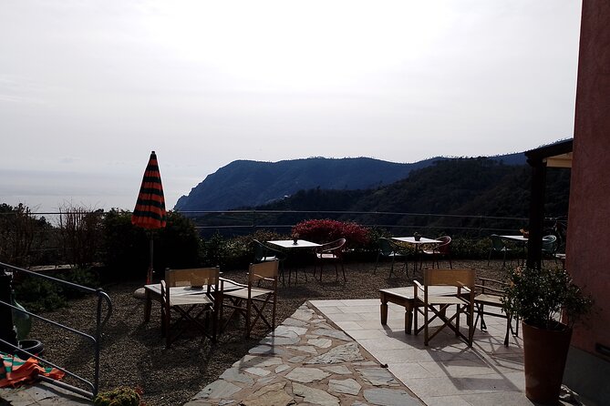 E-Bike Tour in Cinque Terre with Aperitif in Farmhouse - The Sanctuary of Reggio above Vernazza