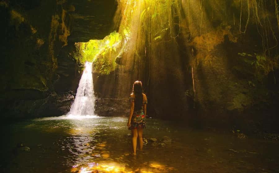 Exclusive Tetebatu: Waterfall, Rice Fields, Monkey & Weaving - Lunch near the Monkey Forest Warung