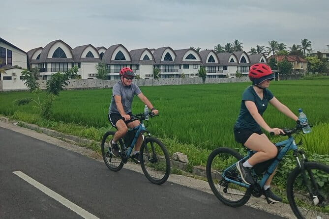 Explore Rice Fields and Hidden Villages with Ubud E-Bike Tour - A Hindu temple on Jalan Pejengaji