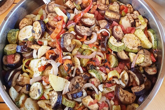 Farm-to-Table Greek Slow Food Private Dining @ Ledkada Micro Farm - An open-air kitchen with countryside views