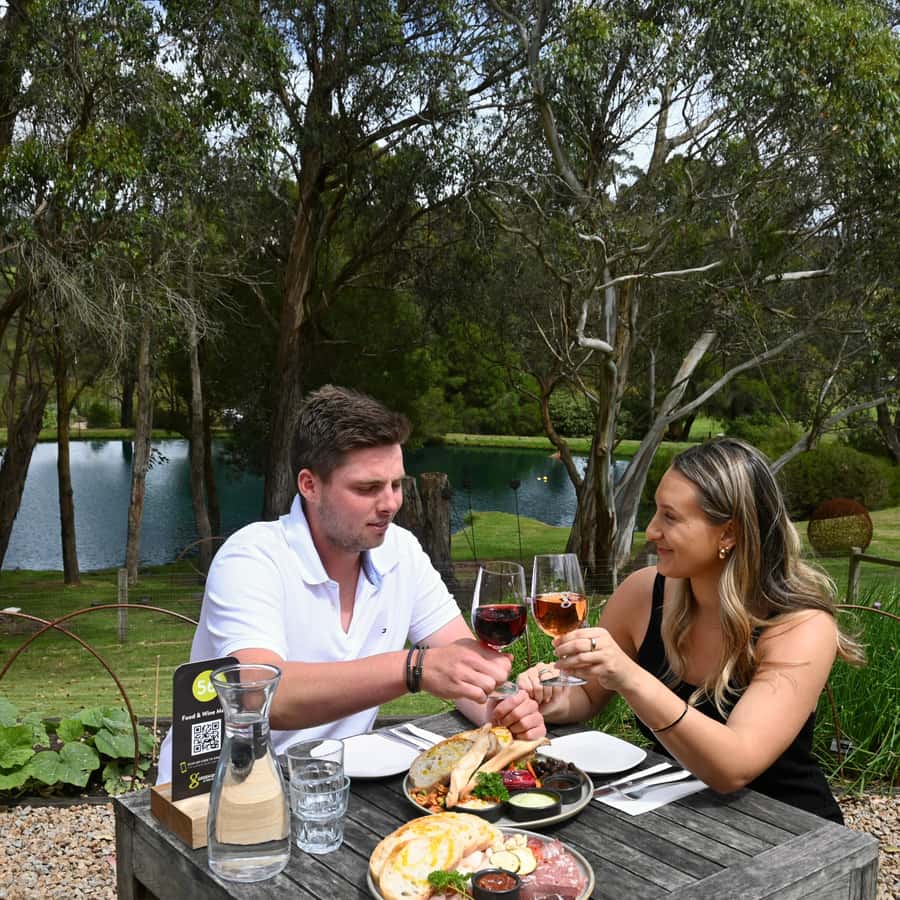 Farmers Lunch - Food and Wine for 2 - A working farm, not just a winery