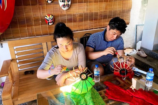 Farming- Market- Lantern making- Coffee- Cooking (JHA4) - Making a Hoi An lantern by hand