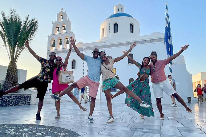 Flavors of Santorini: Farm-to-Table Meal Wine & Authentic Village - Wine, sunset, and the final stop