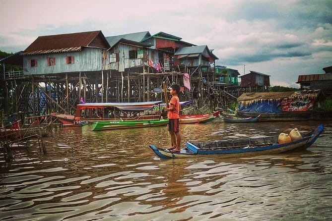 Floating Kompong Pluk Car+Tour Guide + Boat ticket ( Shear Tour ) - Key points at a glance