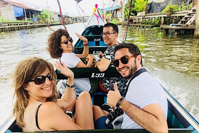 Floating & Railway Market and Coconut Farm Tour [Optional Luxury] - Guides, photos, and the human side of the tour