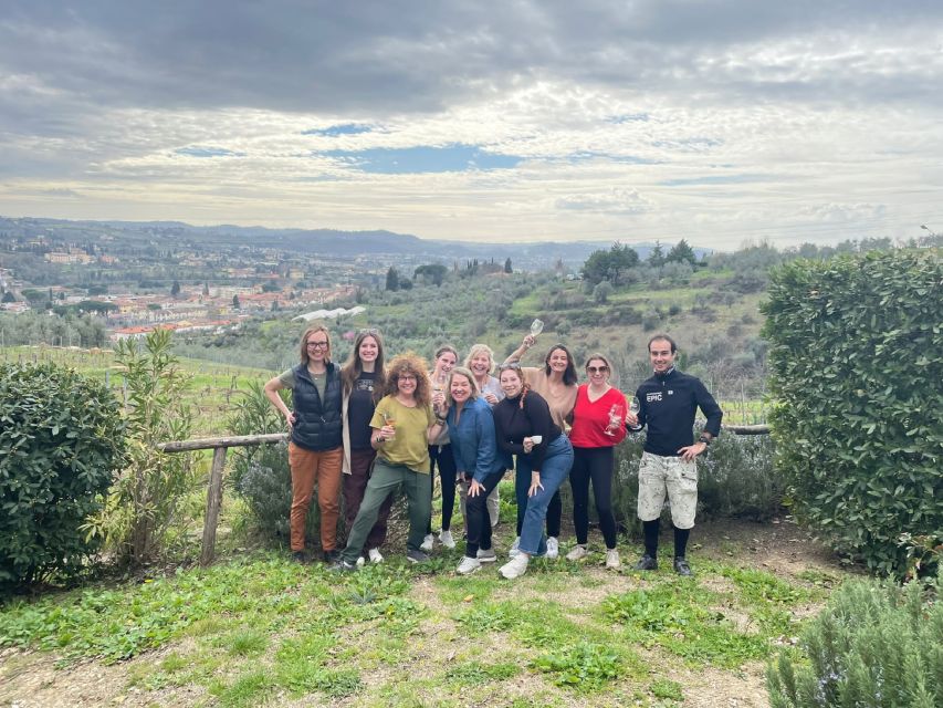 Florence: Country Ebike tour + Wine tasting in organic farm - Panoramic views with room to stop