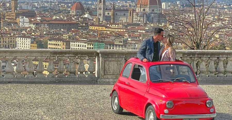 Florence: Vintage Fiat 500 Tour with Wine Tasting at Winery - Fifty-five minutes on quiet Tuscan roads