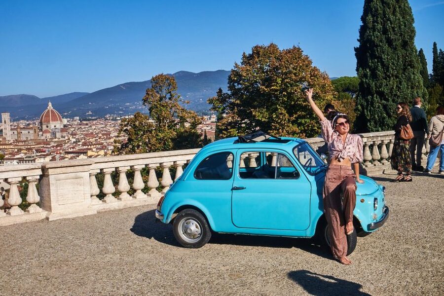 Florence: Vintage Fiat 500 Tour with Wine Tasting at Winery - What the two-hour schedule really gives you