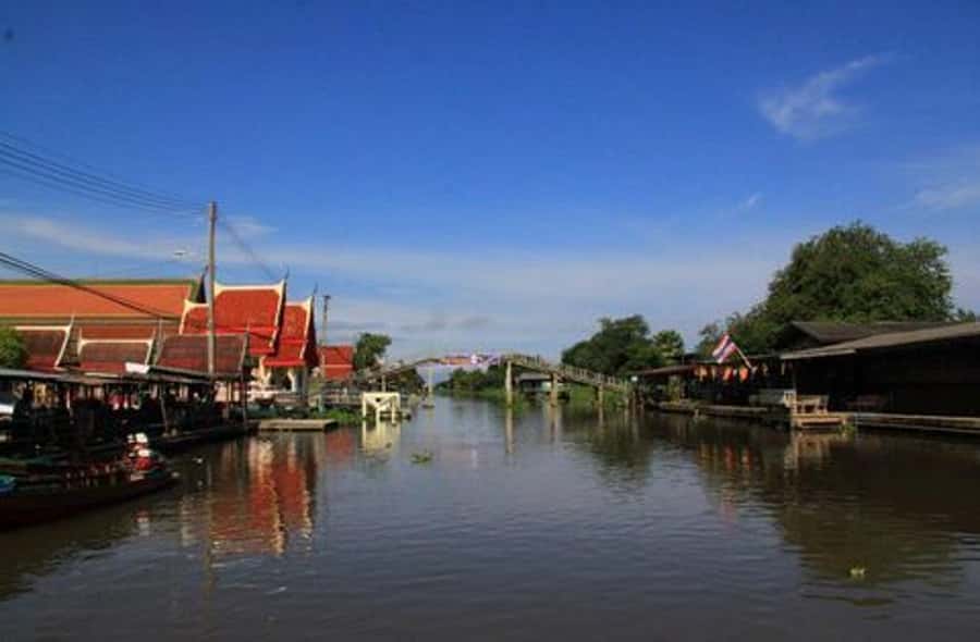 From Bangkok: Mahasawat Canal and farm with Lunch - A long-tail boat view of everyday rural Thailand