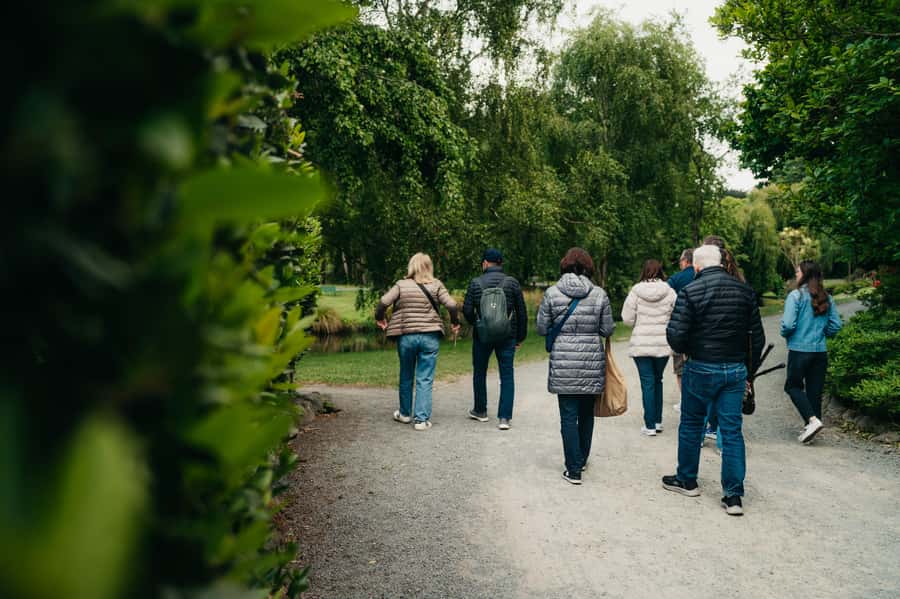 From Christchurch: Sheep Farm Experience with Lunch & Winery - The return through Christchurch