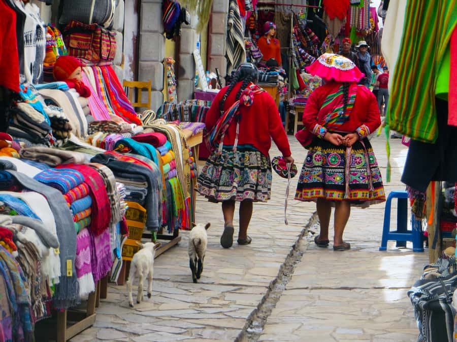 From Cusco: Private Pisac Ruins and Alpaca Farm Day Trip - Following the original Inca trail