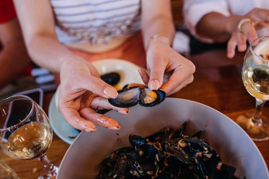 From Dubrovnik: Mali Ston Oysters Farm & Boat Experience - Boarding the traditional wooden boat
