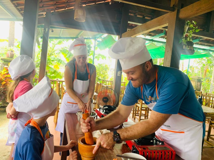 From Hoi An: Cooking Class at Organic Farm - Four Vietnamese Dishes With Real Cooking Time