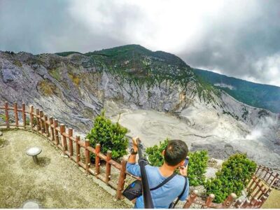 Volcano, Tea & Rice Fields, Hot Spring