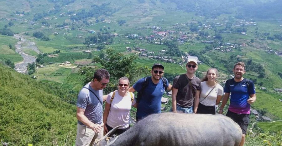 From Sapa : 1 Day Amazing Sapa Trek To Terrace rice field - A waterfall break on the trail