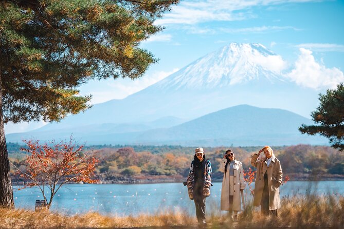 From Tokyo Mt.Fuji, Lake Kawaguchi, Makaino Farm day tour - Oishi Park and the first Fuji view
