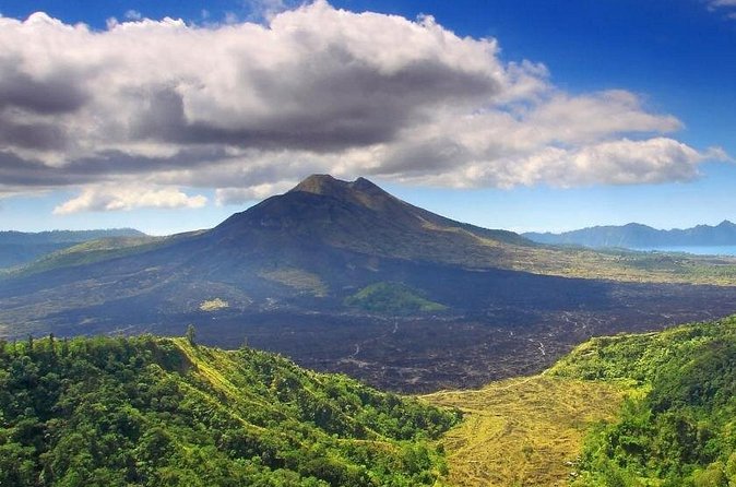 Full-Day : Kintamani Volcano - Jungle Swing - Rice Terrace - Waterfall - Temple - Tegenungan Waterfall: water, steps, and a short break
