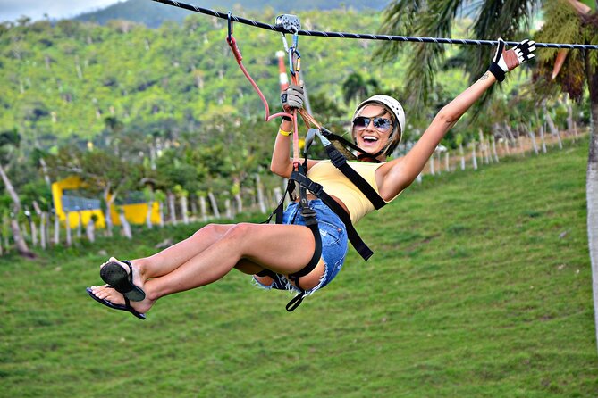 Full-Day La Hacienda Dune Buggy with Zipline & Horseback Activity - Ending at Macao Beach