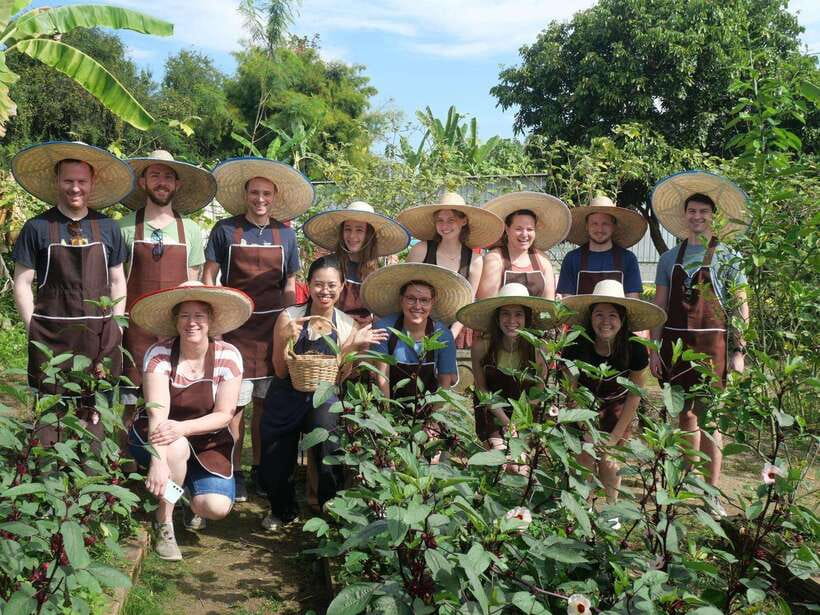 Full Day Thai Cooking Class in Organic Farm and Market - Five or six Thai dishes in one full course