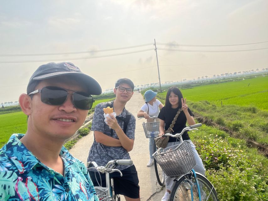 Funny day Biking, Farming, Buffalo riding and Basket boat - Rice fields, village lanes, and time for photographs