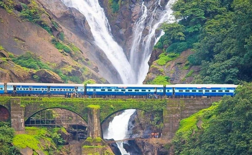Goa: Dudhsagar Waterfall, Jeep Safari and Spice Plantation - What the shared bus ride is really like