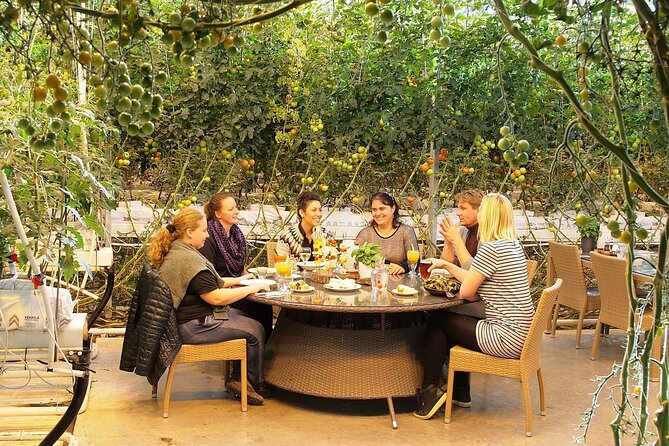 Golden Circle Tales, Tomato Farm & Kerid – Small Group from RVK - Friðheimar: Icelandic tomatoes in a warm greenhouse