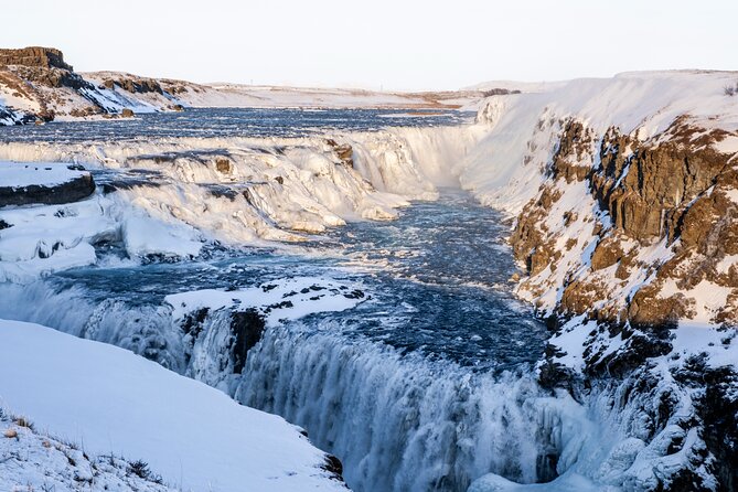 Golden Circle with Kerid Crater & Local Farm Visit in Small Group - Gullfoss earns the longest scenic pause