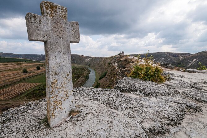 Half-Day Private Guided Tour of Orheiul Vechi and a Farmhouse - Entering the limestone cave monastery