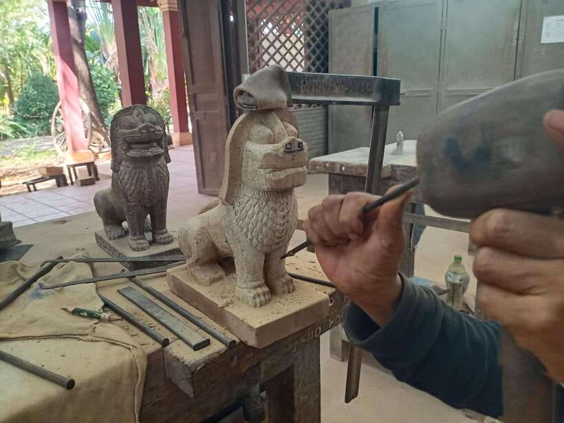 Half-Day: Silk Farm, Senteur Angkor, and Satcha Workshop - Satcha puts six workshops under one roof