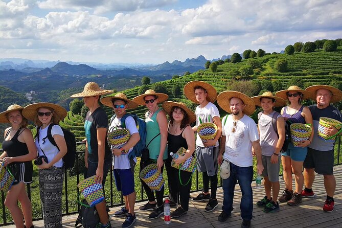 Half-day Tour: Largest Tea Plantation & Amazing Xianggong Hill - The drive from Yangshuo into the tea hills