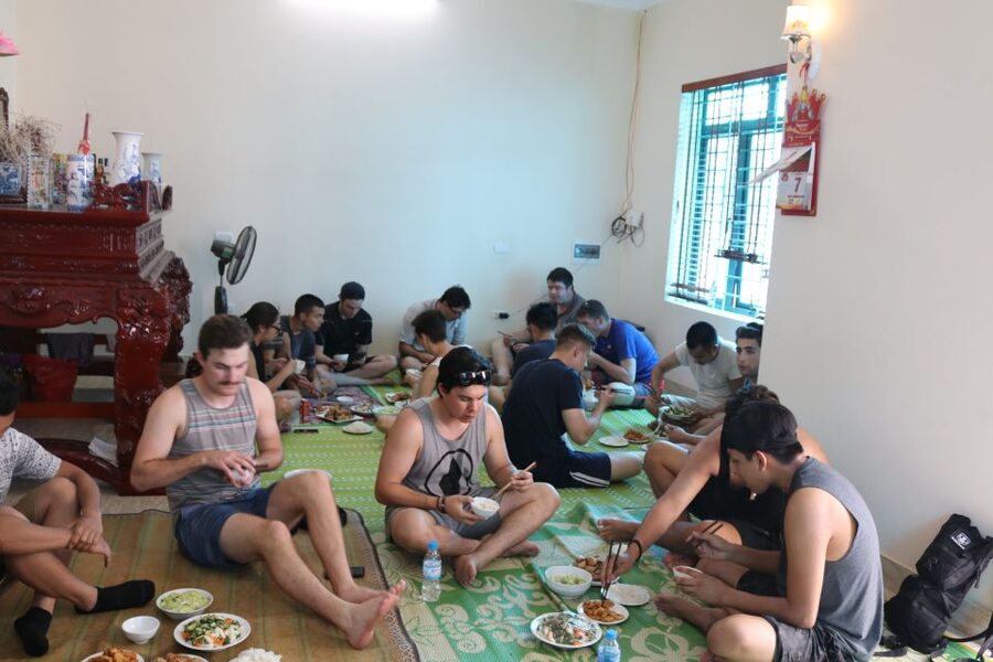 Hanoi: Village Farm Tour and Cooking Class with Lunch - Learning Vietnamese cooking in a family kitchen