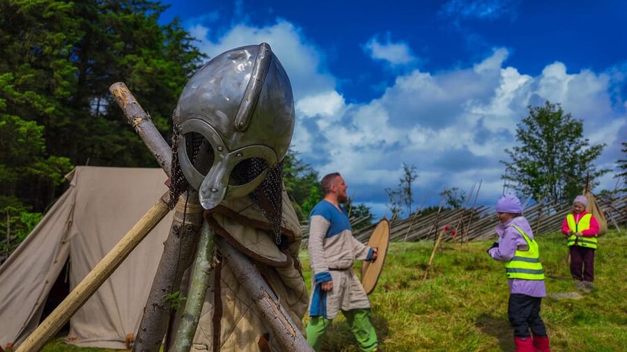 Haugesund Viking Cruise - The Viking Farm and Viking Planet - The boat ride to Avaldsnes