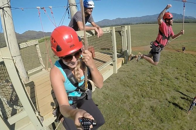 Hawaii Kipu Ranch PowerLine Zipline with Guide - Who will get the most from this tour