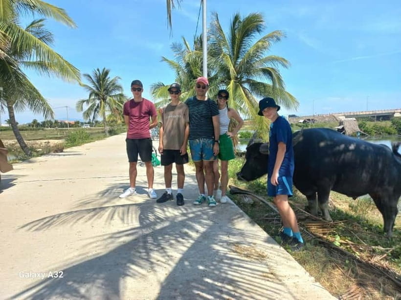 Hoi An: Cycling - Water Buffalo Riding Farming and Fishing - Riding and feeding the water buffalo