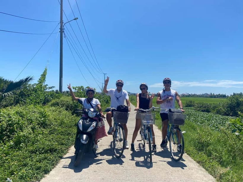 Hoi An: Cycling - Water Buffalo Riding Farming and Fishing - Rice paddies, shrimp farms, and daily work