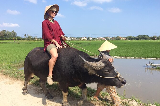Hoi An Rice Farm Tour and Buffalo Riding with Local Home Meal - Learning how buffalo power the farm