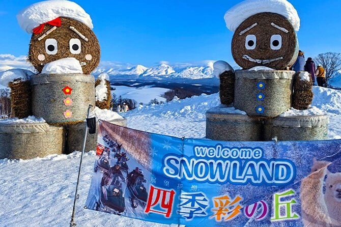Hokkaido Farm Tomita Shikisai Hill Waterfall& Blue Pond Day Tour - Shirahige Falls beside Shirogane Onsen