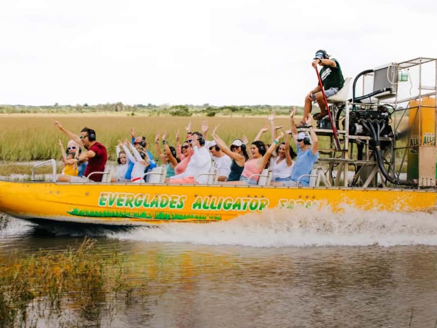 Homestead: Everglades Alligator Farm Entry and Airboat Ride - A fast, splashy introduction to the Everglades